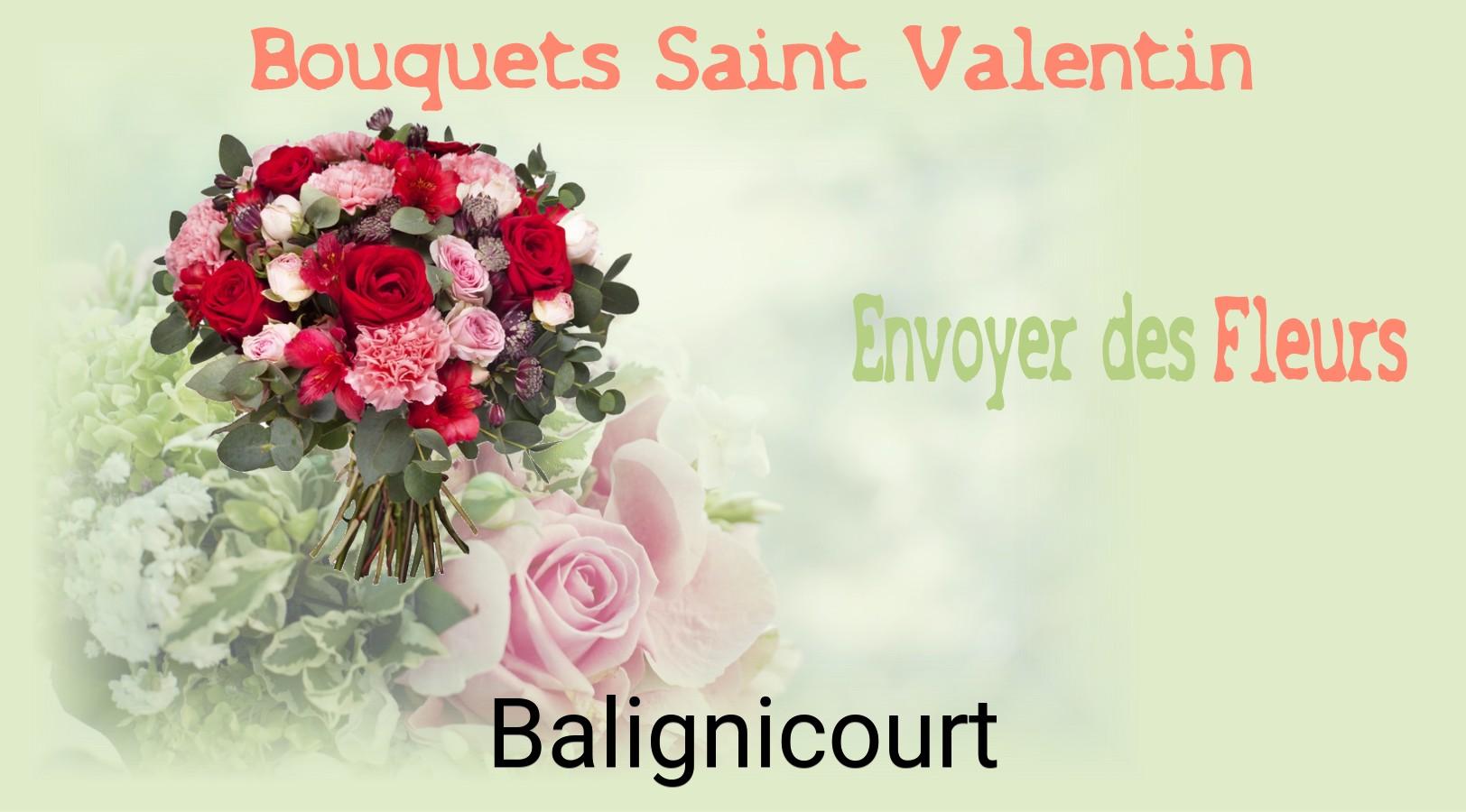 Roses de Saint-Valentin livrées à Balignicourt